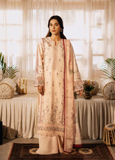 Sajni By Zarposh Embroidered Lawn 3 Piece Unstitched Suit ZP25S D-GULBANO